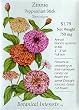 Zinnia Seeds Peppermint Stick 100 Seeds