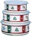 Pfaltzgraff Snow Bear 6-Piece Enamel on Steel Bowl Set, Small