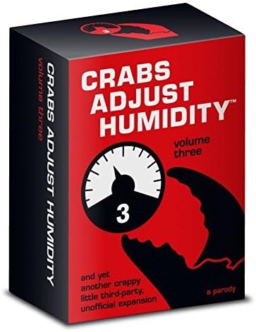 Crabs Adjust Humidity Playing Cards Vol. Three by Vampire Squid Cards
