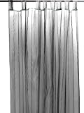 VOILAGE A PATTES 140x250 cm ELEGANCE NOIR Organza