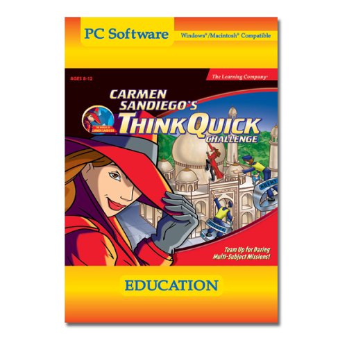 VideoGames: Carmen Sandiego Think Quick Challenge