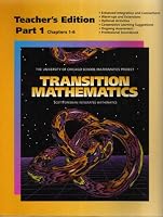 Transition Mathematics Teacher's Edition Part 1 Chapters 1-6