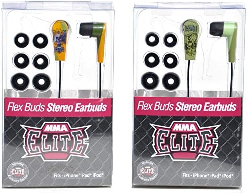 MMA Gear Stereo Earbuds Earphones Headphone Gift Idea for Teens Girls Kids Boys