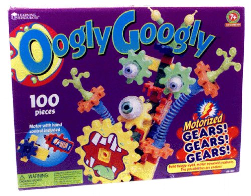 Learning Resources Gears! Gears! Gears! Oogly Googly (Set of 100)