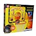 Electronic slam dunk basketball game with flashing lights and cheering crowds.