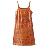 Girls' Xhilaration® Sublimation Dress - Orange