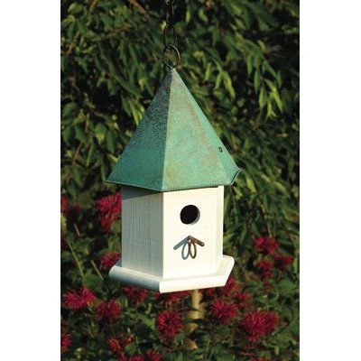 Copper Songbird Bird House Copper Roof
