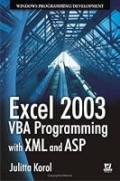 Excel 2003 VBA Programming with XML and ASP