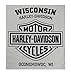 Harley-Davidson Men's Sweatshirt, Heritage H-D, Gray Crew Neck 30296642 (L)