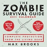 Zombie Survival Guide 2011 Desk Calendar