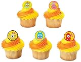 Yo Gabba Gabba Characters Cupcake Rings 12 Pack