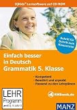 Einfach besser in Deutsch: Grammatik 5 - Klasse - KHSweb.de Bildungssoftware GmbH