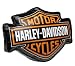Harley-Davidson Bar and Shield Decorative Pillow