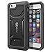 iPhone 6 Plus Case - Poetic iPhone 6 Plus Case [Revolution Series] - [Heavy Duty] [Dual Layer] Complete Protection Hybrid Case with Built-In Screen Protector for Apple iPhone 6 Plus 5.5 Black (3 Year Manufacturer Warranty From Poetic)