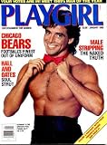 Playgirl Magazine: January 1989 -- Man of the Year, the Chicago Bears Out of Uniform!