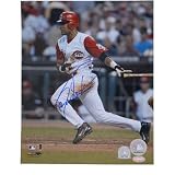 Barry Larkin Cincinnati Reds 8x10 Autographed Photograph