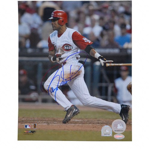 Barry Larkin Cincinnati Reds 8x10 Autographed Photograph