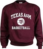 Texas A&M Aggies Perennial Basketball Crewneck Sweatshirt