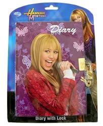 Disney Hannah Montana Diary Note Book With Lock & Key