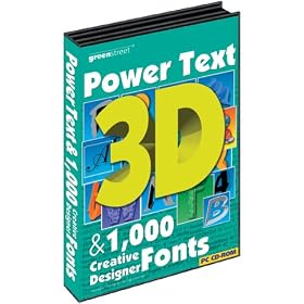 Greenstreet PowerText 3D & 1000 Fonts (PC)