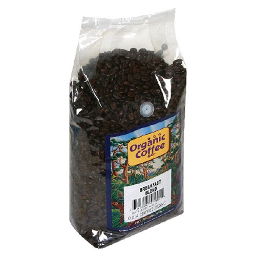 The Organic Coffee Co. Coffee, Organic Breakfast Blend, 2-Pound Bag by The Organic Coffee Co.
