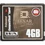 Lexar Media 4GB 80X PRO SERIES CF-CARD WA ENABLED ( CFB4GB-80-380 )