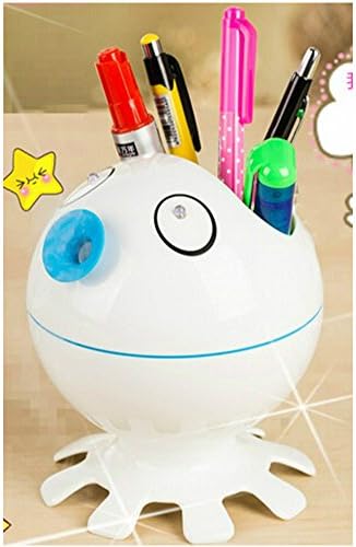 Creative Octopus Plastic Pen Stand Pencil Holder Desk Organizer Accessories (Blue)