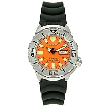 Seiko Men's "Orange Monster" Automatic Dive Watch #SKX781K3