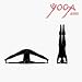 Tadasana (mountain pose), Trikonasana (triangle pose), Parsvakonasana (side stretch lunge), Virabhadrasana 1(warrior pose 1), Virabhadrasana 2 (warrior pose 2) and Ardha Chandrasana (triangle balance. During these dynamic standing poses, Mr. Iyengar is vibrant. The tailbone and consciousness of the legs. Perceiving the movement of consciousness. Listening to the vibration of the body. Source points of intelligence. Motion and action.