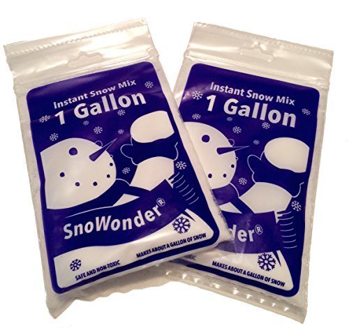 Snowonder Instant Snow Bundle, Makes 2 Gallons