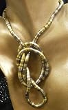 Lot Wholesale 6 Pc. Flexible Bendable Stainless Steel Snake Jewelry Necklace Bracelet Scarf Holder Shape Design Twistable Flex Bendy B36 Asst.