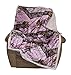 Mossy Oak Camouflage Sherpa Throw Blanket Pink Cozy Warm CAMO 50X60
