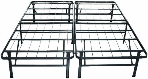 ZINUS SmartBase Tool-Free Assembly Mattress Foundation / 14 Inch Metal Platform Bed Frame / No Box Spring Needed / Sturdy Steel Frame / Underbed Storage, King