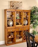 Wine Cabinet - Harvest Wine Cabinet - Largo Furniture - 506T-51-SET