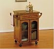 Noble Oak Kitchen Cart By Powell Furniture