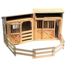  Melissa & Doug Folding Horse Stable