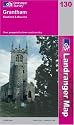 Grantham, Sleaford and Bourne (Landranger Maps) (OS Landranger Map)