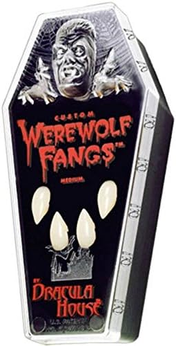 Thermoplastic Custom Werewolf Fangs - Large