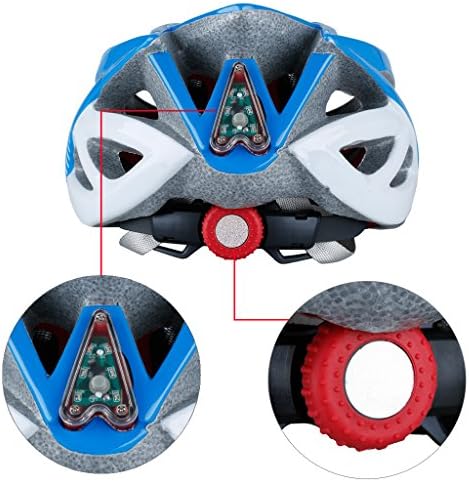 BX1 Adult MTB Road Mountain Bike Bicycle Cycling Helmet W/ Safety Warning Light