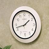 La Crosse Technology WT-3144P 14" Atomic Wall Clock in White Pearl