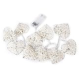 【ノーブランド品】10ledハートストリングライト