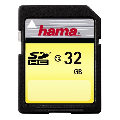 Hama High Speed Gold SDHC 32GB Speicherkarte Class 10 f&uuml;r TV Preisvergleich