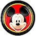 Disney Mickey Mouse Round Lunch Paper Plates (24 Pieces) by Party Supplies