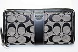 レア・限定1点・COACH・コーチ・長財布・6K12 BK/WT・アメリカ直輸入 COACH 財布 限定