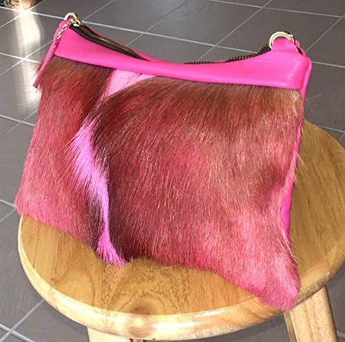 SPRINGBOK FUR HANDBAG ~ PINK