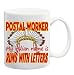 POSTAL WORKER MY INDIAN NAME IS RUNS WITH LETTERS Mug Coffee Cup 11 oz