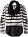 Speechless Big Girls' Striped Top with Infinity Scarf