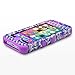 ULAK iPhone 5C Case, 3in1 Anti Slip iPhone 5C Case Hybrid with Soft Flexible Inner Silicone Skin Protective Case Cover for Apple iPhone 5C Tribal + Purple