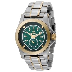 REACTOR Mens 94109 Helium Emerald Green Pearl Two-Tone Sport Watch by REACTOR