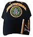 Army Black Baseball Cap Veteran V American Flag USA Hat United States Patriotic